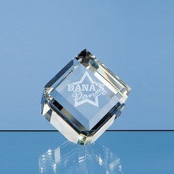 60mm Crystal Cube Award
