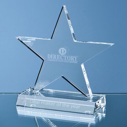 110mm Star Award on Crystal Base