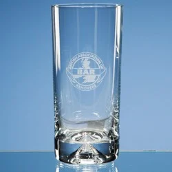 Dimple Base High Ball Glass