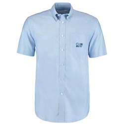 Kustom Kit Men's Workwear Oxford Shirt - Short Sleeve - Embroidered