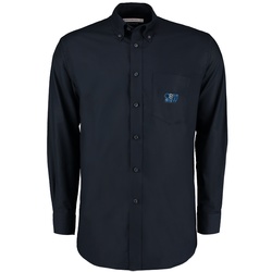 Kustom Kit Men's Workwear Oxford Shirt - Long Sleeve - Embroidered