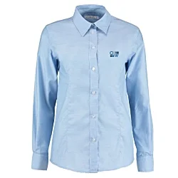 Kustom Kit Women's Workwear Oxford Shirt - Long Sleeve - Embroidered