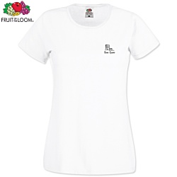 Fruit Of The Loom Women's Original T-Shirt - White