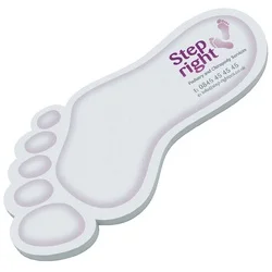 Shaped Sticky Notes - Foot