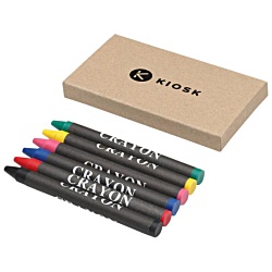 Colouring Crayons - 6 Pack