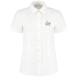 Kustom Kit Women's Workforce Shirt - Short Sleeves - Embroidered