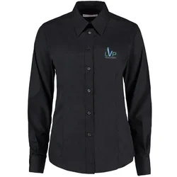 Kustom Kit Women's Workforce Shirt - Long Sleeves - Embroidered