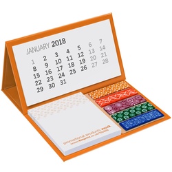 Mini Calendar Pod - Digital Print - Pattern Flags