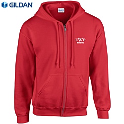Gildan Zipped Hooded Sweatshirt - Printed