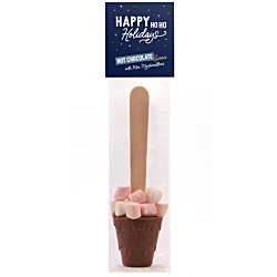 Hot Chocolate Spoon with Mini Mallows