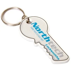 Shaped Recycled Keyring - Key