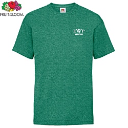 Fruit of the Loom Kid's Value Weight T-Shirt - Heather Colours