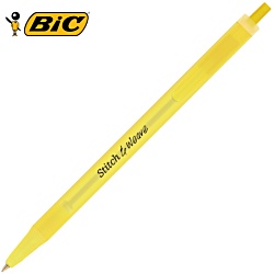 BIC® Clic Stic Pen - Frosted - Printed