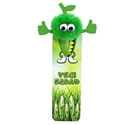 Vegetable Bug Bookmarks - Peas