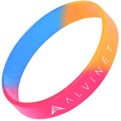 Silicone Wristband - Custom 3 Colours