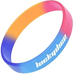 Childrens Silicone Wristband - Custom 4 Colours