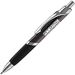 Sierra Grip Pen - Silver - Printed