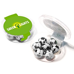 Midi Eco Pot - Chocolate Footballs