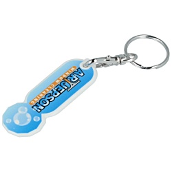 Recycled Trolley Stick Keyring