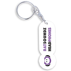 Trolley Stick Recycled Keyring - 3 Day