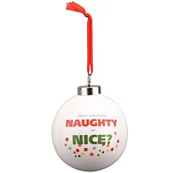 Bone China Chrismtas Bauble