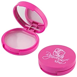 Fashion Mirror with Lip Balm - Printed