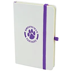 Bowland A6 White Notebook - Printed