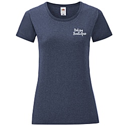 Fruit of the Loom Women's Iconic T-Shirt - Heather Colours