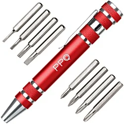 Multi-Bit Screwdriver - Engraved