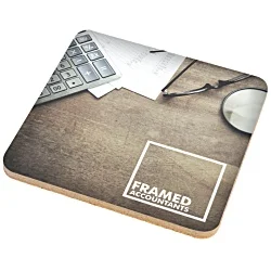 Square Cork Coaster - Digital Print