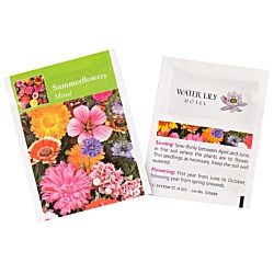Promotional Seed Packets - Summer Flowers