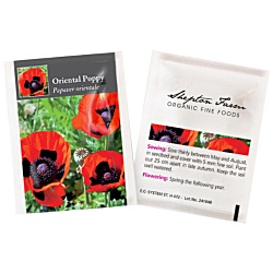 Promotional Seed Packets - Poppy
