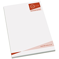 A6 50 Sheet Recycled Notepad - Printed