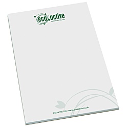 A5 50 Sheet Recycled Notepad - Printed