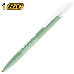BIC® Media Clic BIO Pen - White Clip