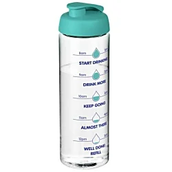 Vibe Sports Bottle - Clear - Flip Lid