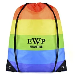 Rainbow Drawstring Bag