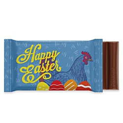 6 Baton Milk Chocolate Bar Wrapper - Easter
