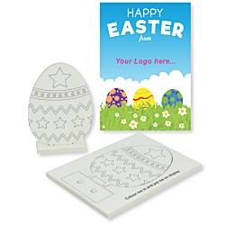 Foam Easter Egg Colouring in Kit