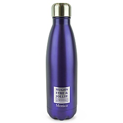 Ashford Metallic Vacuum Insulated Bottle - Engraved Logo & Name