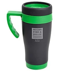 Oregon Black Travel Mug - Individual Name