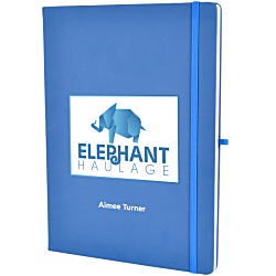 A4 Soft Touch Notebook - Individual Name