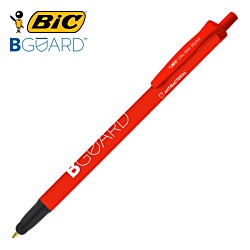 BIC® Clic Stic Stylus BGuard Antibac Pen - Colour Barrel