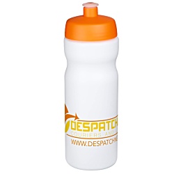 650ml Baseline Water Bottle - Sport Lid - White