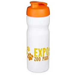 650ml Baseline Water Bottle - Flip Lid - White