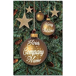 Christmas Cards - Personalised Card & Message - Photographic