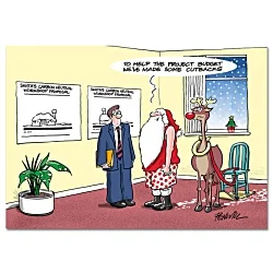 Christmas Cards - Personalised Message - Funny