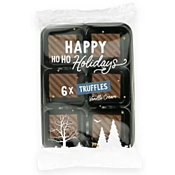 Flow Wrapped Tray - Vanilla Cream Truffles