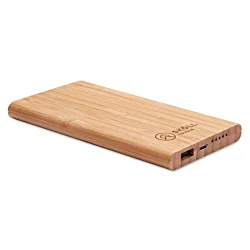 Bamboo Wireless Power Bank - 6000mAh