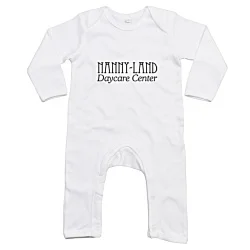 BabyBugz Baby Rompersuit - White